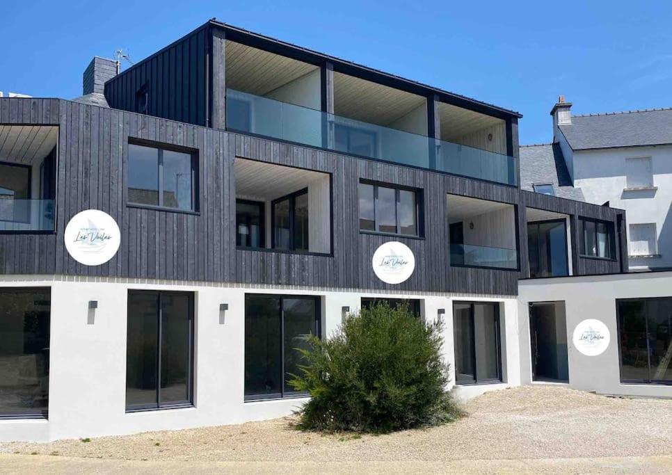 Appart'Hotel & Spa "Les Voiles" Le Houat 卡纳克 外观 照片