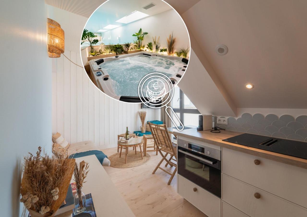 Appart'Hotel & Spa "Les Voiles" Le Houat 卡纳克 外观 照片